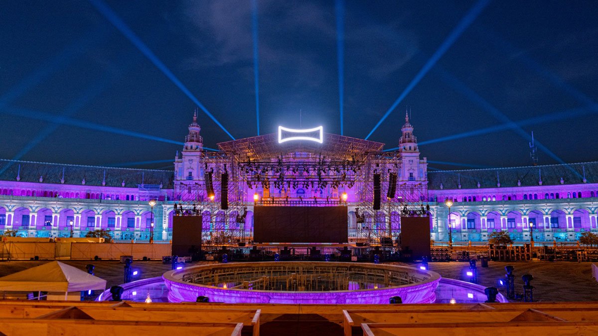 Icónica Santalucía Sevilla Fest 2026: la Plaza de España se prepara para su gran verano musical
