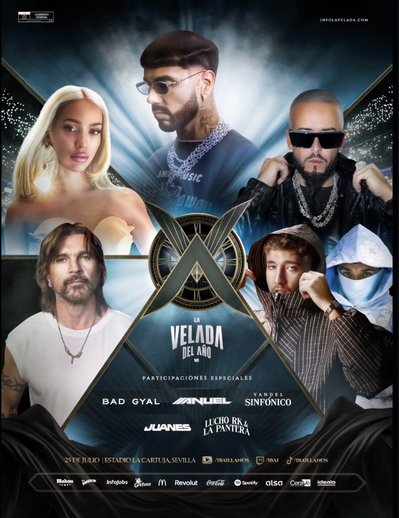 La Velada del Año promete un espectáculo inolvidable con este cartel de artistas
