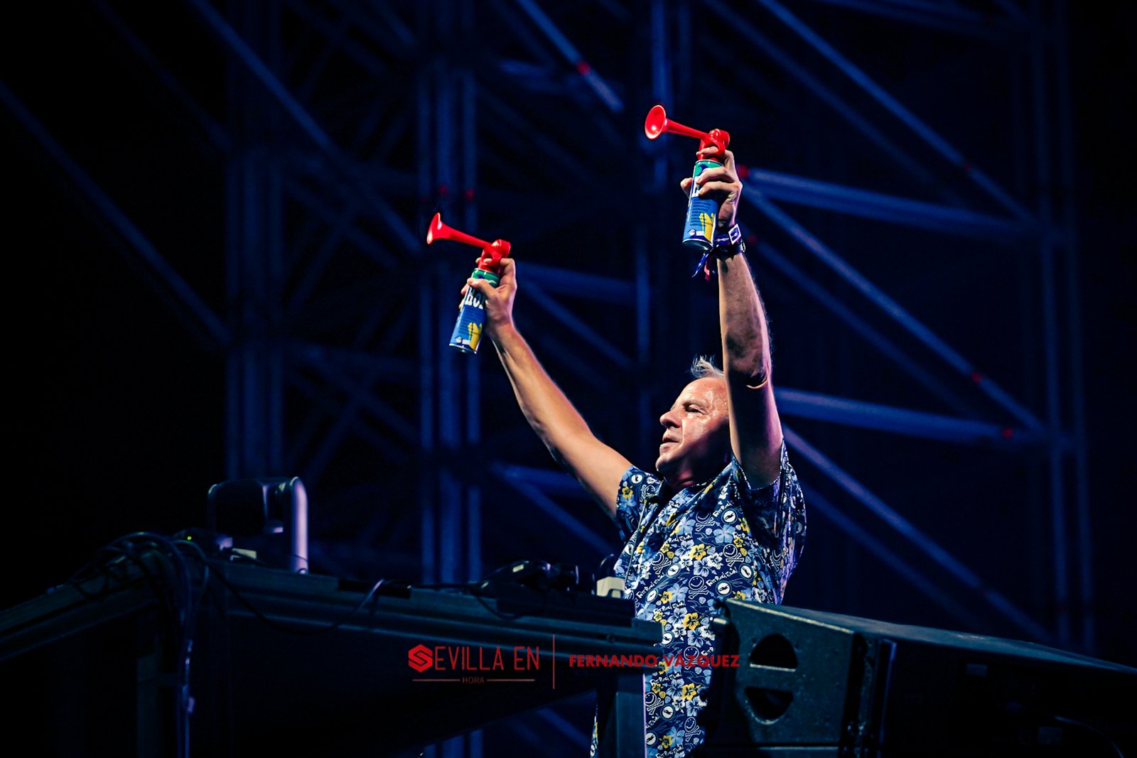 FOTOGALERÍA | Fatboy Slim pone el ritmo en la fiesta de la afición española
